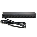 StarTech.com RKPW161915 power distribution unit (PDU) 16 AC outlet(s) 1U Black