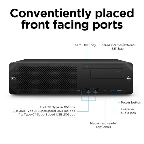 HP Z2 Small Form Factor G9 Workstation Intel® Core™ i9 i9-14900K 32 GB DDR5-SDRAM