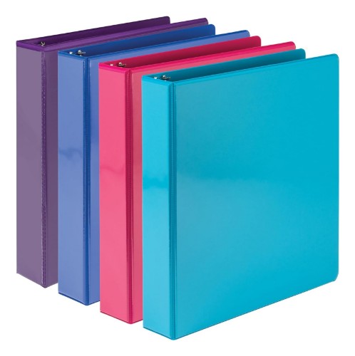 Samsill Durable ring binder A4 Blue, Dark Blue, Pink, Purple