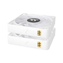 Thermaltake CL-F190-PL12SW-A computer cooling system Computer case Fan 4.72" (12 cm) White 3 pc(s)
