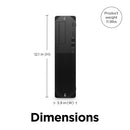 HP Z2 Small Form Factor G9 Workstation Intel® Core™ i7 i7-14700 16 GB DDR5-SDRAM NVIDIA RTX A400