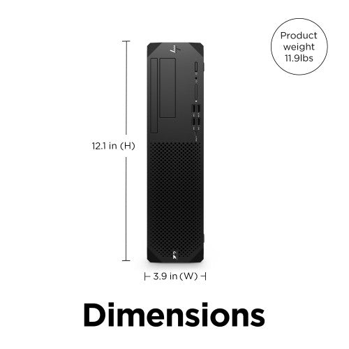 HP Z2 Small Form Factor G9 Workstation Intel® Core™ i7 i7-14700 16 GB DDR5-SDRAM NVIDIA RTX A400