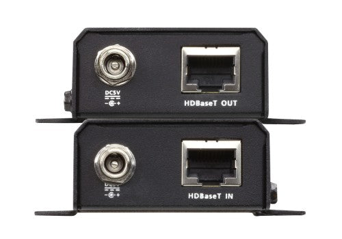 ATEN VE811 AV extender AV transmitter & receiver Black