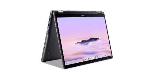 Acer Chromebook CPE594-1N-38A1 Intel® Core™ i3 100U 14" Touchscreen WUXGA 16 GB LPDDR5x-SDRAM 256 GB SSD Wi-Fi 6E (802.11ax) ChromeOS Gray