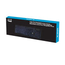 Adesso AKB-139EB keyboard Medical USB QWERTY US English Black