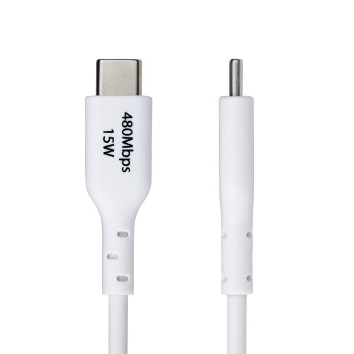 StarTech.com USB2AC3FWHE USB cable USB 2.0 35.4" (0.9 m) USB A USB C White