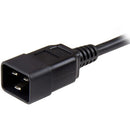 StarTech.com PXTC13C20146 power cable Black 70.9" (1.8 m) C20 coupler C13 coupler