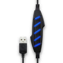 Aluratek AWHU02FB headphones/headset Wired Head-band Calls/Music USB Type-A Black