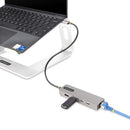 StarTech.com 10G2A1C25EPD-USB-HUB laptop dock/port replicator Wired USB 3.2 Gen 2 (3.1 Gen 2) Type-C Gray
