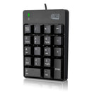 Adesso AKB-601UB numeric keypad Universal USB Black