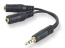 Belkin 1 x 3.5mm mail/2 x 3.5mm femail audio cable White