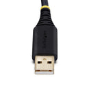 StarTech.com 1P6FFCN-USB-SERIAL serial cable Black 78.7" (2 m) USB Type-A DB-9