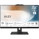 MSI Modern AM242TP 1M-1098US Intel Core 3 100U 23.8" 1920 x 1080 pixels All-in-One PC 8 GB DDR5-SDRAM 512 GB SSD Windows 11 Pro Wi-Fi 6E (802.11ax) Black