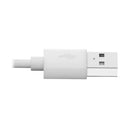Tripp Lite M100-003-LRA-WH lightning cable 35.4" (0.9 m) White
