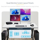 StarTech.com P4A20132-KM-SWITCH KVM switch Black