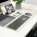 Macally ACEBTKEYSGCB keyboard Mouse included Home/Office Bluetooth QWERTY English Black, Gray