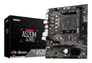 MSI A520M-A PRO motherboard AMD A520 Socket AM4 micro ATX