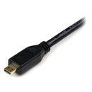 StarTech.com HDADMM3M HDMI cable 118.1" (3 m) HDMI Type A (Standard) HDMI Type D (Micro) Black