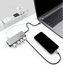 CODi A01065 interface hub USB Type-C 10000 Mbit/s Gray