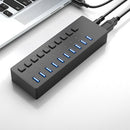 4XEM 4XH710 interface hub USB 3.2 Gen 1 (3.1 Gen 1) Type-B 5000 Mbit/s Gray