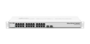 Mikrotik CSS326-24G-2S+RM SwOS powered 24 port Gigabit Ethernet switch with two SFP+ ports in 1U rackmount case