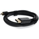AddOn Networks MINIDP2DPMM3 DisplayPort cable 35.8" (0.91 m) Mini-DisplayPort 1.1 DisplayPort 1.1 Black