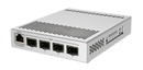 MikroTik 5-Port Desktop Switch, 1 Gigabit Ethernet Port, 4 SFP+ 10Gbps Ports (CRS305-1G-4S+IN)