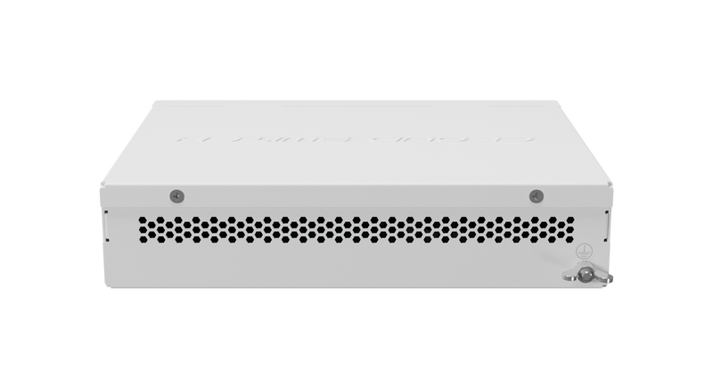 Mikrotik CSS610-8G-2S+IN Eight 1G Ethernet ports and two SFP+ ports for 10G fiber connectivity. Portable, powerful and extremely cost-effective
