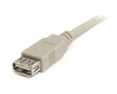 StarTech.com USBEXTAA_6 USB cable USB 2.0 70.9" (1.8 m) USB A Beige
