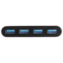 StarTech.com HB30C4AB interface hub USB 3.2 Gen 1 (3.1 Gen 1) Type-C 5000 Mbit/s Black