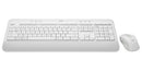 Logitech 920-011018 keyboard Mouse included Office Bluetooth QWERTY English White
