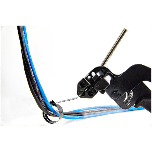 StarTech.com CBMMCT cable tie Ladder cable tie Stainless steel Black 50 pc(s)