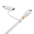 StarTech.com 2M-U2-LNTC-CABLE USB cable 78.7" (2 m) USB C White