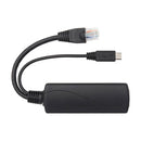 Tripp Lite NPOE-SPL-G-5VMU cable gender changer RJ-45 RJ-45, Micro-USB Type-B Black