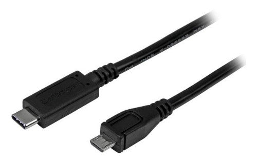StarTech.com USB2CUB1M USB cable USB 2.0 39.4" (1 m) USB C Micro-USB B Black