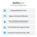 StarTech.com NLWH-3F-CAT8-PATCH networking cable White 35.8" (0.91 m) S/FTP (S-STP)