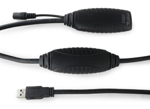 Plugable Technologies USB3-10M-D USB cable 393.7" (10 m) USB 3.2 Gen 1 (3.1 Gen 1) USB A Black