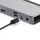 ALOGIC DUPRDX2-100 laptop dock/port replicator Wired USB 3.2 Gen 1 (3.1 Gen 1) Type-C Black, Gray