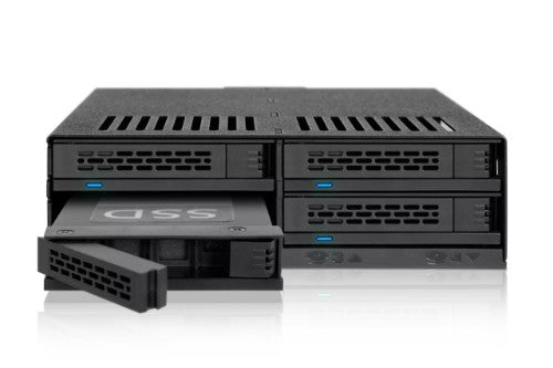 Icy Dock MB324SP-B disk array Desktop Black