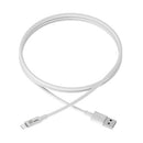 Tripp Lite M100-010-WH lightning cable 9.45" (0.24 m) White