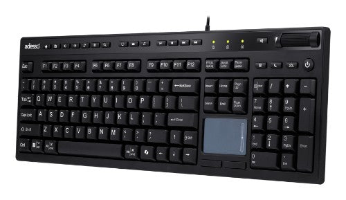 Adesso AKB-445UB keyboard Universal USB QWERTY US English Black