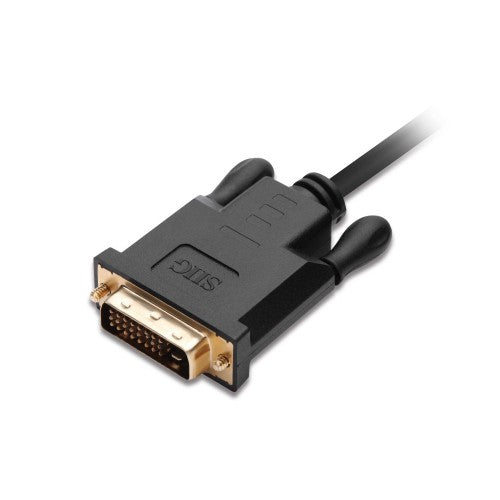 Siig CB-DP1V12-S1 video cable adapter 70.9" (1.8 m) DisplayPort DVI-D Black