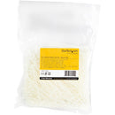 StarTech.com CBMZT4NK cable tie Releasable cable tie Nylon, Plastic White 1000 pc(s)