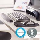 Fellowes 9178201 wrist rest Gel, Polyurethane Black