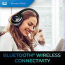 Adesso Xtream P500 Headset Wired & Wireless Head-band Calls/Music Bluetooth Black, Silver