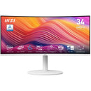 MSI Modern MD342CQPW computer monitor 34" 3440 x 1440 pixels UltraWide Quad HD White