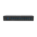 Tripp Lite U360-010-IND interface hub USB 3.2 Gen 1 (3.1 Gen 1) Type-B 5000 Mbit/s Black