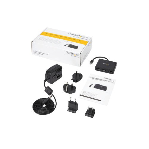 StarTech.com MSTMDP123DP video splitter Mini DisplayPort 3x DisplayPort