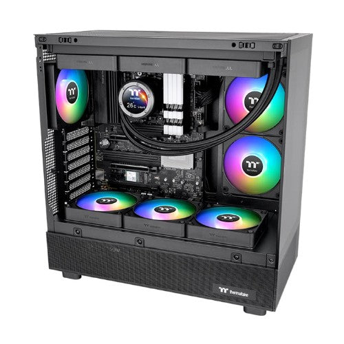 Thermaltake CL-F193-PL14SW-A computer cooling system Computer case Fan 5.51" (14 cm) Black 3 pc(s)