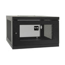 Tripp Lite SRW6UKD rack cabinet 6U Wall mounted rack Black